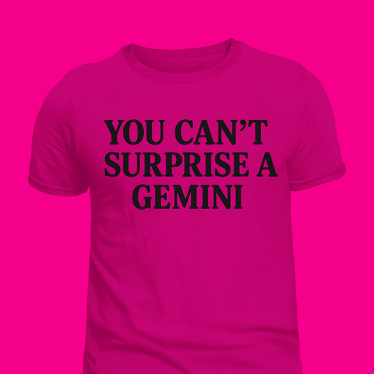 You Can’t Surprise a Gemini Tee